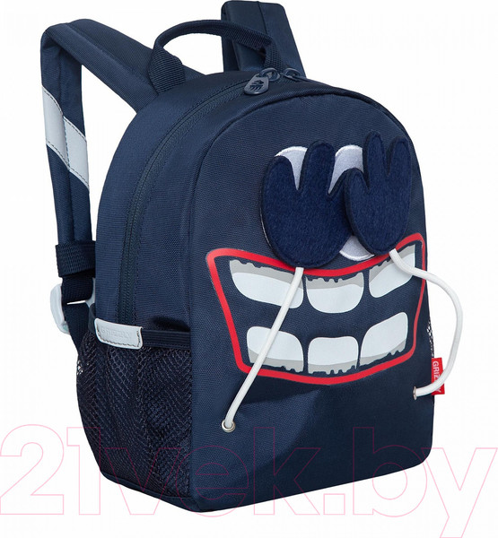 Изображение товара Школьный рюкзак Grizzly RS-374-4 (синий)