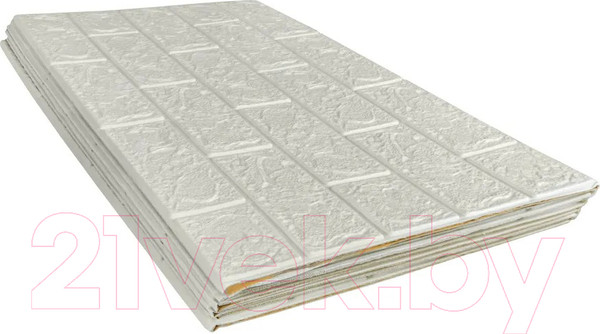 Изображение товара Панель ПВХ Lako Decor Самоклеящаяся Классический кирпич 70x600(5мм) / LKD-01-04-101