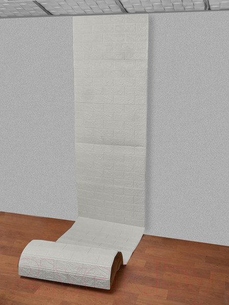 Изображение товара Панель ПВХ Lako Decor Самоклеящаяся Классический кирпич 70x600(5мм) / LKD-01-04-101