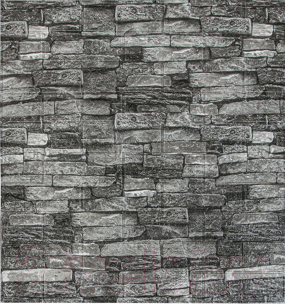 Изображение товара Панель ПВХ Lako Decor Самоклеящаяся 70x600(6мм) / LKD-16-05-112 (каменная кладка)