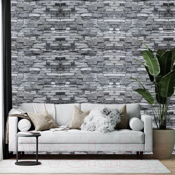 Изображение товара Панель ПВХ Lako Decor Самоклеящаяся 70x600(6мм) / LKD-16-05-112 (каменная кладка)