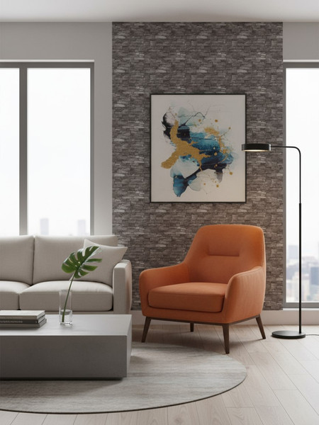 Изображение товара Панель ПВХ Lako Decor Самоклеящаяся 70x600(6мм) / LKD-16-05-112 (каменная кладка)