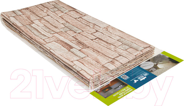 Изображение товара Панель ПВХ Lako Decor Самоклеящаяся 70x600(6мм) / LKD-16-05-111 (каменная кладка)