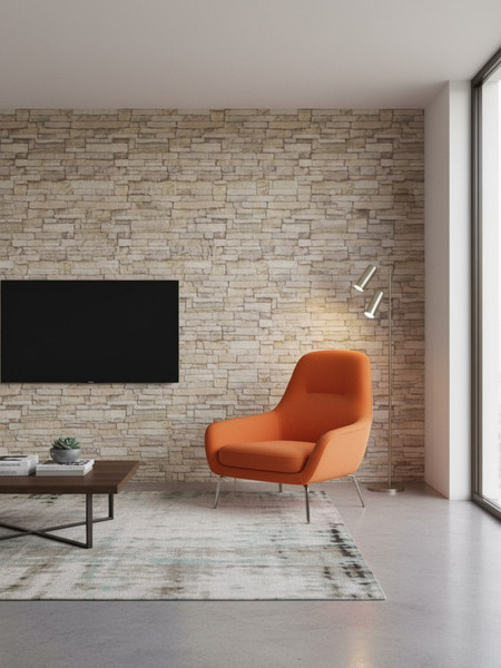 Изображение товара Панель ПВХ Lako Decor Самоклеящаяся 70x600(6мм) / LKD-16-05-111 (каменная кладка)