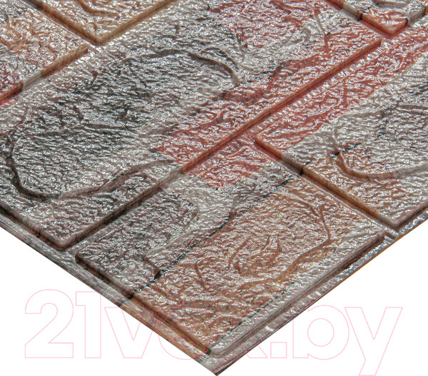 Изображение товара Панель ПВХ Lako Decor Самоклеящаяся 70x600(6мм) / LKD-16-05-109 (каменная кладка)