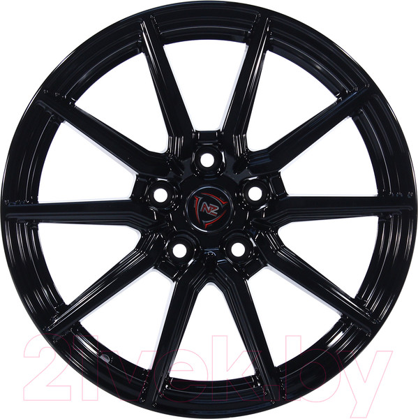 Изображение товара Литой диск NZ R-03 17x7" 5x114.3мм DIA 67.1мм ET 41мм Black