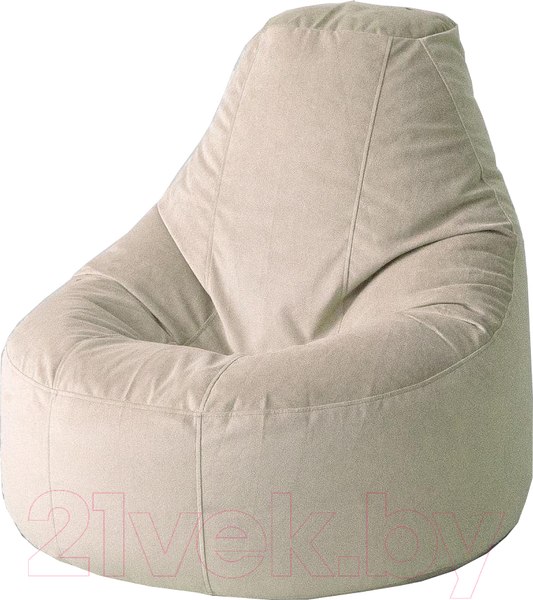 Изображение товара Бескаркасное кресло Kreslomeshki Айтишник XXXL / AV-100x100-L (латте)