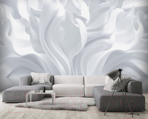 Изображение товара Фотообои листовые Vimala Шелковые волны (270x400)