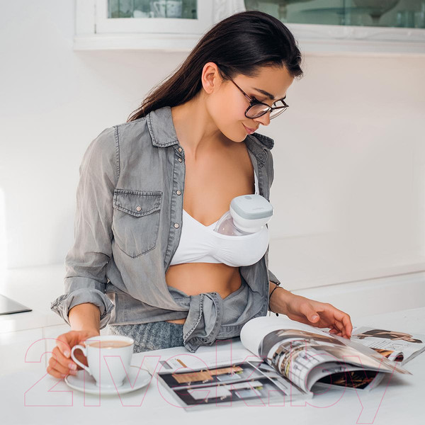 Изображение товара Молокоотсос электрический BabyOno Shelly Беспроводной / 1000