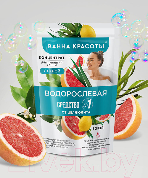 Изображение товара Эмульсия для ванны Fito Косметик Ванна красоты с пеной Водорослевая (250мл)