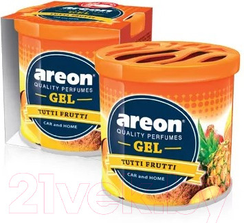 Изображение товара Ароматизатор автомобильный Areon Gel Tutti Frutti / GCK08