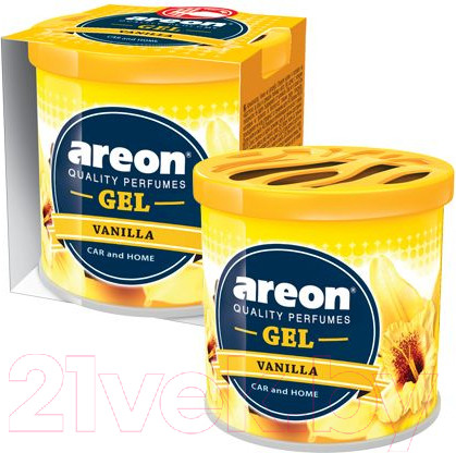 Изображение товара Ароматизатор автомобильный Areon Gel Vanilla / GCK09
