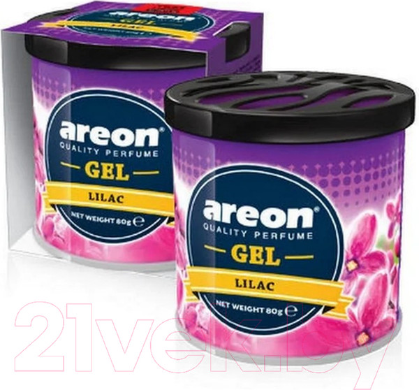 Изображение товара Ароматизатор автомобильный Areon Gel Lilac / GCK11