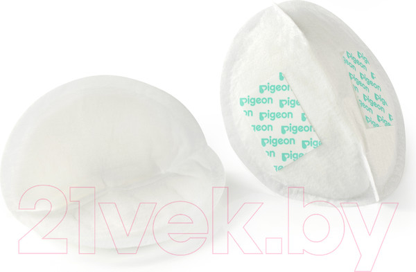 Изображение товара Прокладки для бюстгальтера Pigeon Comfy Feel Breast Pads с алоэ / 79252 (60шт)