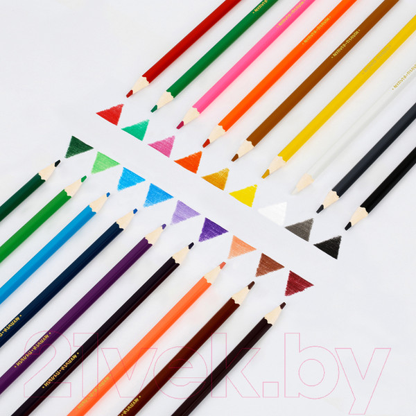 Изображение товара Набор цветных карандашей Мульти-пульти Енот в Индии / CP_10748 (18цв)