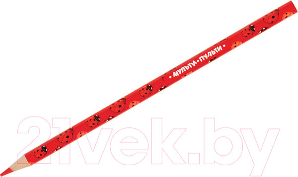 Изображение товара Набор цветных карандашей Мульти-пульти Зоопарк / CP_19277 (12цв)