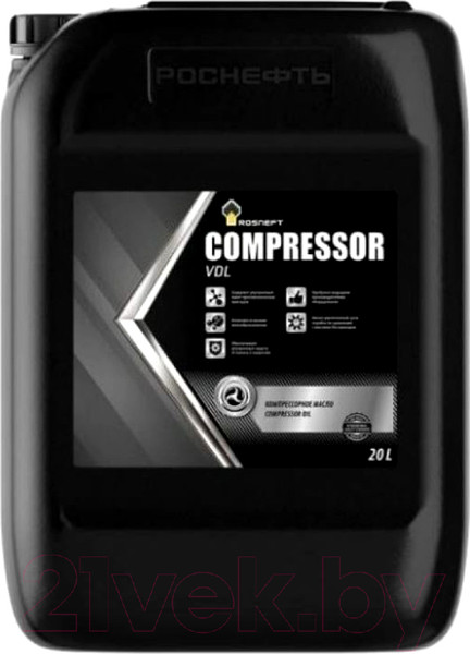 Изображение товара Индустриальное масло Роснефть Compressor VDL 68 (20л)