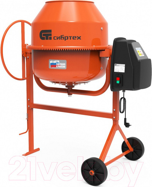 Изображение товара Бетономешалка СибрТех БСЕ-160 / 95478