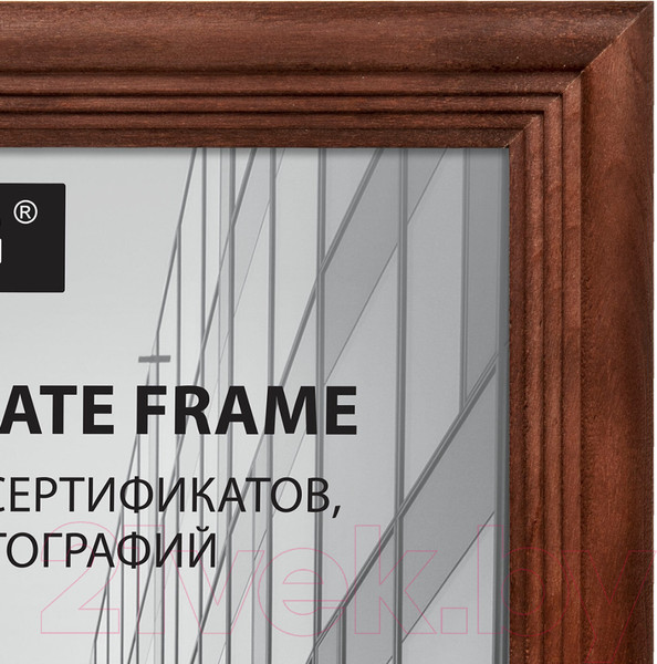 Изображение товара Рамка Brauberg Business / 391293 (махагон)