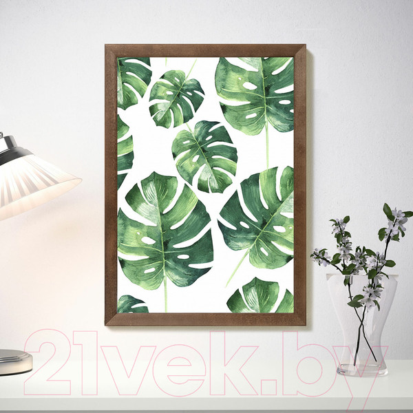 Изображение товара Рамка Brauberg Elegant / 391297 (грецкий орех)