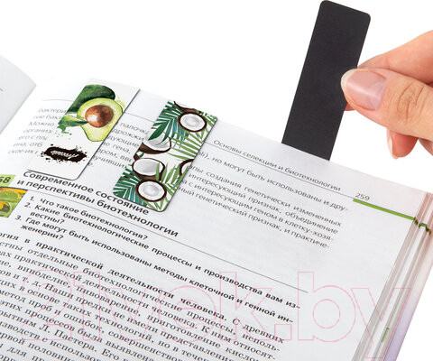 Изображение товара Набор закладок Brauberg Fruits / 113173 (12шт)