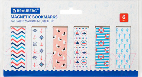 Изображение товара Набор закладок Brauberg Sea / 113174 (12шт)