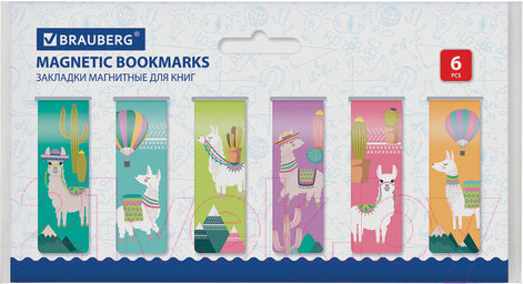 Изображение товара Набор закладок Brauberg Animals / 113176 (30шт)