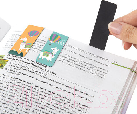 Изображение товара Набор закладок Brauberg Animals / 113176 (30шт)