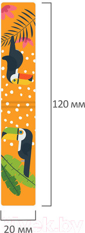 Изображение товара Набор закладок Brauberg Animals / 113176 (30шт)