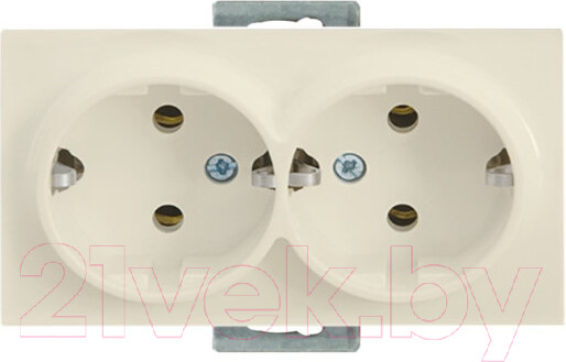 Изображение товара Розетка Mutlusan Rita 2200-202-0202 (слоновая кость)