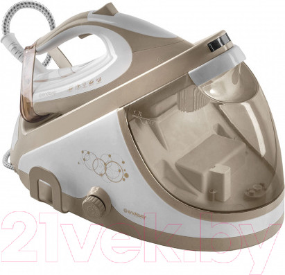 Изображение товара Утюг с парогенератором Endever Delta-400 (белый/бежевый)