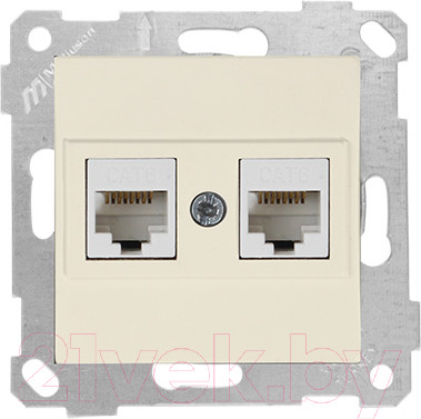 Изображение товара Розетка Mutlusan Rita 2200 141 0102 (слоновая кость)