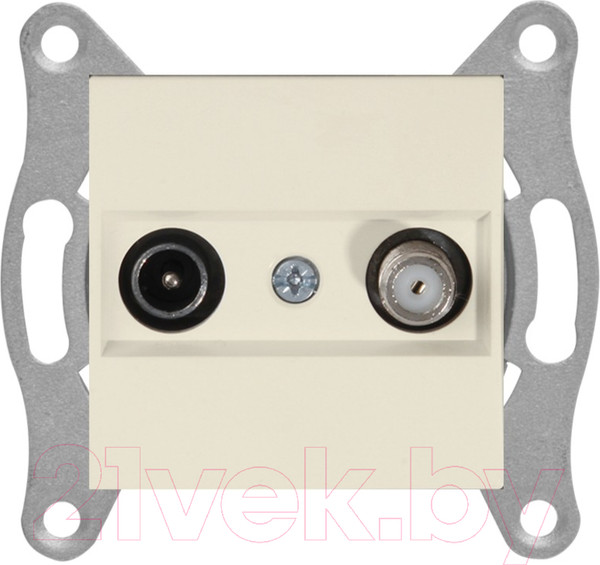 Изображение товара Розетка Mutlusan Rita 2200-157-0202 (слоновая кость)