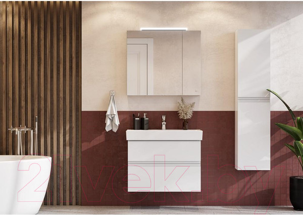 Изображение товара Тумба под умывальник Roca Oleta 80 / A857640501 (белый матовый)