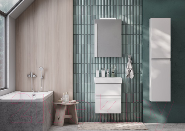 Изображение товара Тумба под умывальник Roca Oleta 50 / A857638806 (белый глянец)