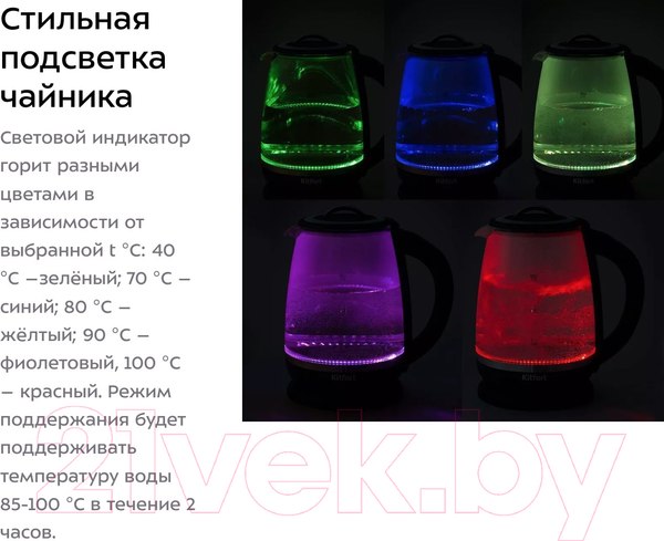 Изображение товара Электрочайник Kitfort KT-6145