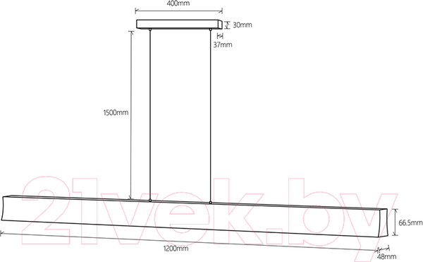 Изображение товара Потолочный светильник Mantra Hanok 7547