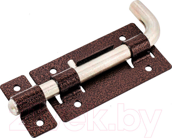 Изображение товара Щеколда Секрет Киров ЗД-03 круглая Г-образная (антик медь)