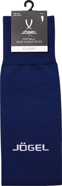 Изображение товара Гетры футбольные Jogel Camp Basic Sleeve Socks / JC1GA0229.Z4 (р-р 39-42, темно-синий/белый)