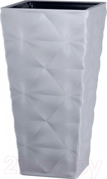 Изображение товара Кашпо Formplastic Diva Slim 4680-040 (платина)