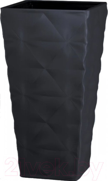 Изображение товара Кашпо Formplastic Diva Slim 4680-084 (черный)