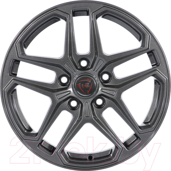 Изображение товара Литой диск NZ R-04 16x6.5" 5x114.3мм DIA 66.1мм ET 47мм Graphite