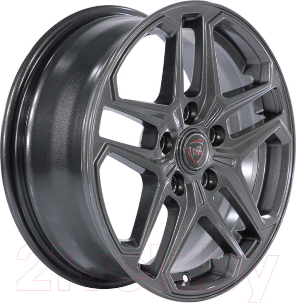 Изображение товара Литой диск NZ R-04 16x6.5" 5x114.3мм DIA 66.1мм ET 47мм Graphite