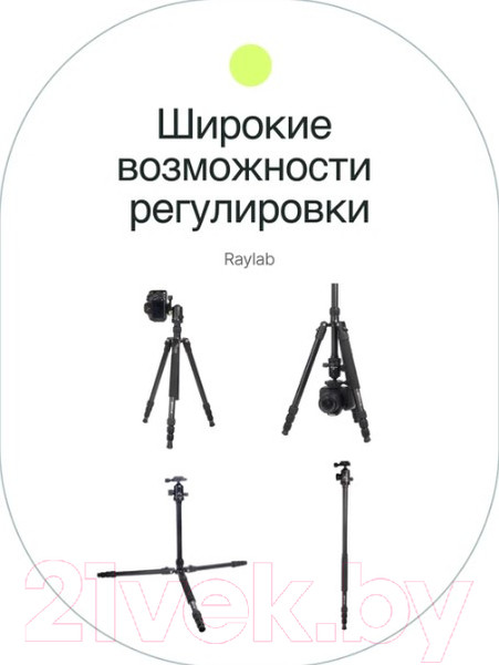 Изображение товара Штатив RayLab Pro 75 (с головой)