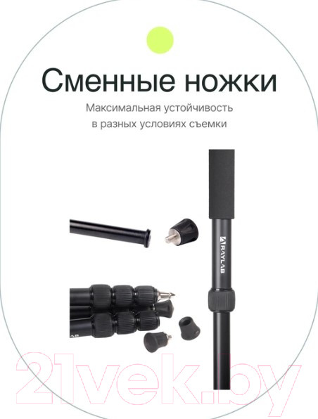 Изображение товара Штатив RayLab Pro 75 (с головой)