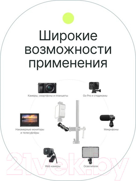 Изображение товара Зажим для студийного оборудования RayLab RL-GAB1