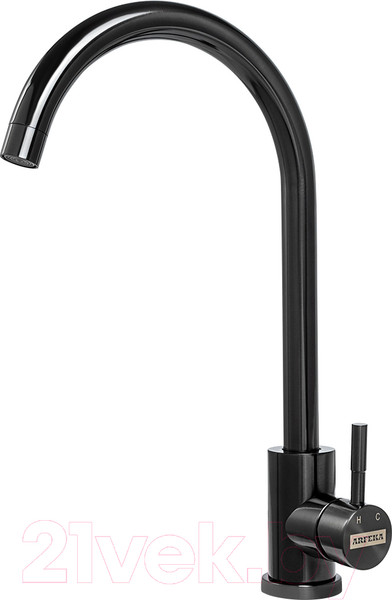 Изображение товара Смеситель Arfeka AF 03 SS304 (черный)