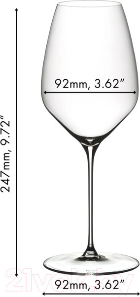 Изображение товара Набор бокалов Riedel Veloce Riesling 6330/15 (2шт)