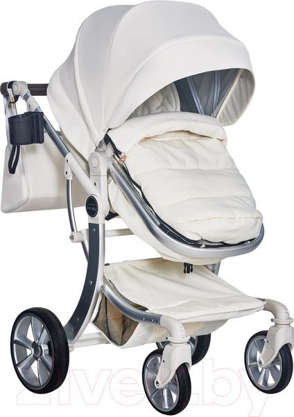 Изображение товара Детская универсальная коляска Aimile Original Autumn 2 в 1 / АА-5 (молочный)