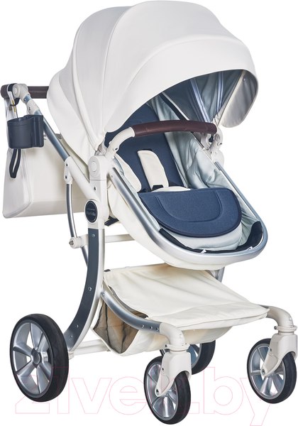 Изображение товара Детская универсальная коляска Aimile Original Autumn 2 в 1 / АА-5 (молочный)
